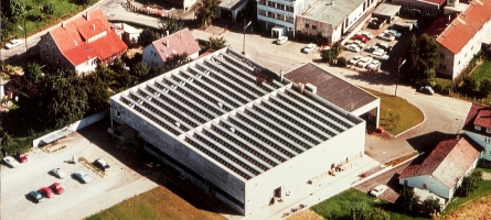 Construcción de la nave de producción