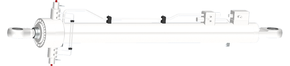 Cilindros hidráulicos con bloqueo