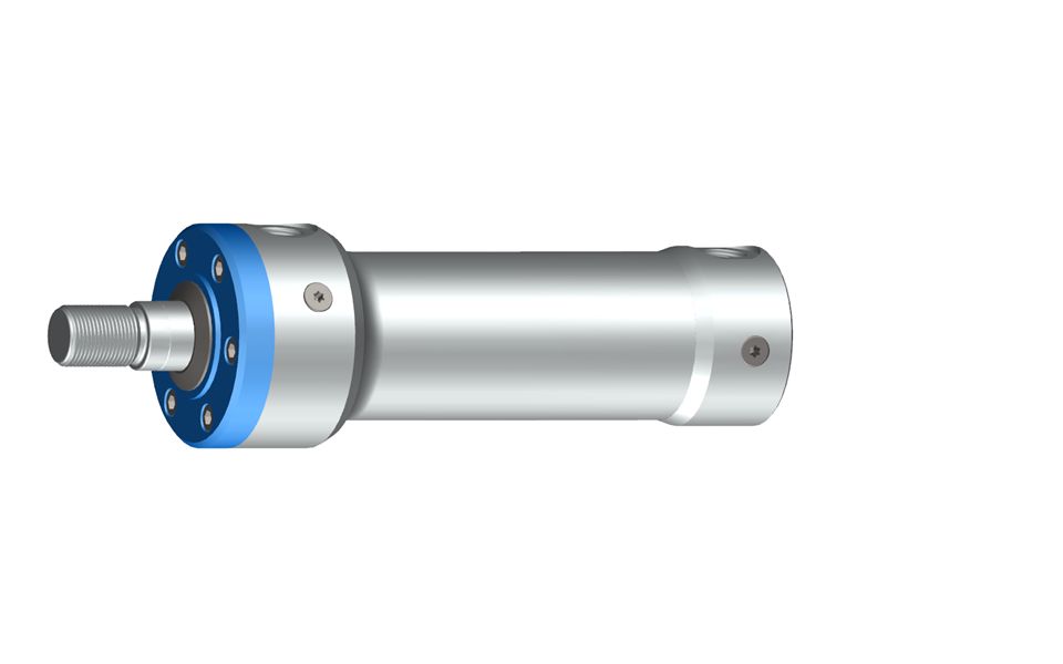 La versión básica es adecuada para el montaje de accesorios de fijación adecuados. Brida circular, brida rectangular, brida roscada