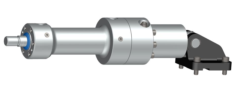 Fijación del cilindro en el lado del pistón