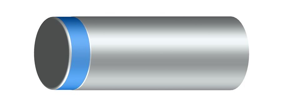 Sin ayuda de montaje en el extremo del vástago